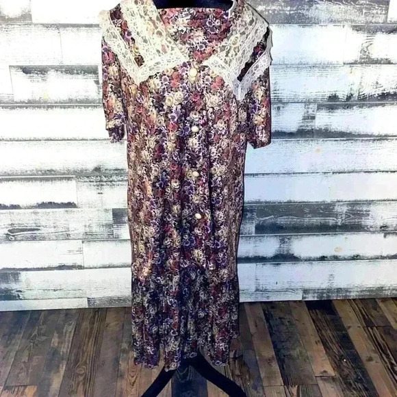 Vintage Lynn Bfor Ms Lea 2 piece dress size 18W - Picture 1 of 8